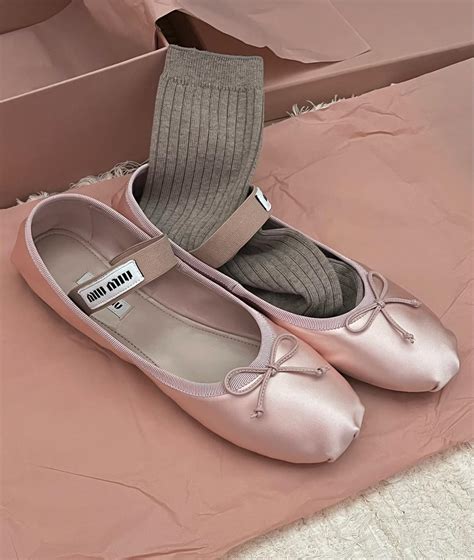 ballet slippers miu miu|ballet flats price tag.